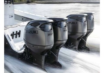 Suzuki Marine Stealth Line Outboards – Matte Black Premium Series